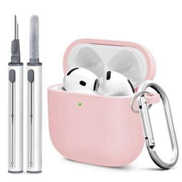 Premium Protective Case for AirPods 4th Generation - Stylish & Durable AirPods Case with Keychain fo...