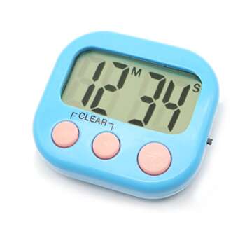 Pack of 6 Digital Kitchen Timers for Kids Teachers