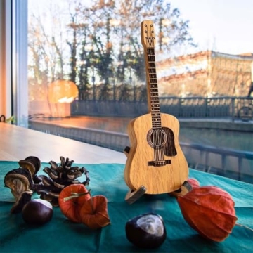 Sherum Strumbox Wooden Guitar Pick Case & Stand