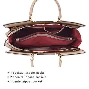 Stylish Women's Tote & Wallet Set in Vegan Leather