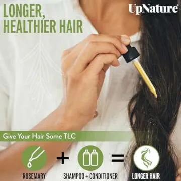 UpNature Rosemary Essential Oil - 100% Pure Rosemary Oil for Hair Growth - 2oz