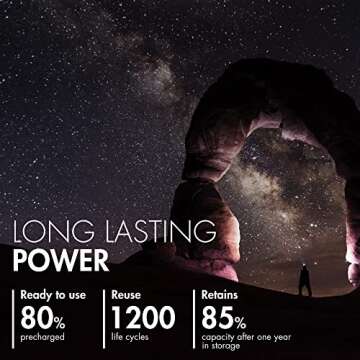 Tenergy Premium PRO Rechargeable Batteries - 24 Pack