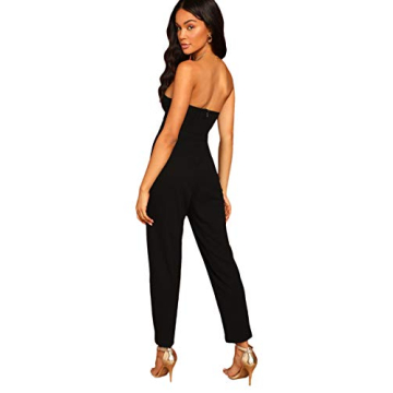Elegant Sweetheart Neck Party Jumpsuit for Women
