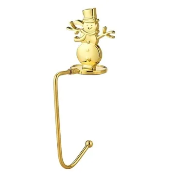 Stylish LINGYUN Christmas Stocking Holders for Your Mantle