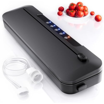 Professional Vacuum Sealer Machine - Automatic Air Sealing for Food Storage