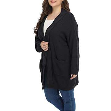 Classic Plus Size Oversized Cardigan for Women