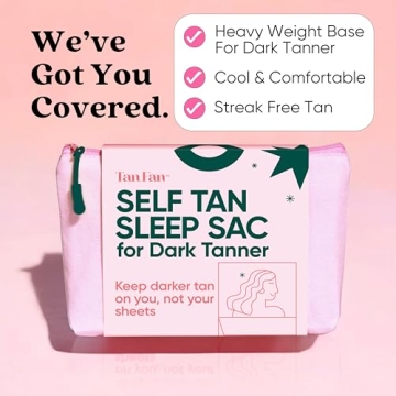 Tan Fan Self Tan Sleep Sac - No Tan Stains, Ultimate Comfort