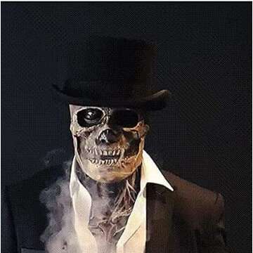 Bulex Skull Mask - Scary Realistic Latex Halloween Headgear