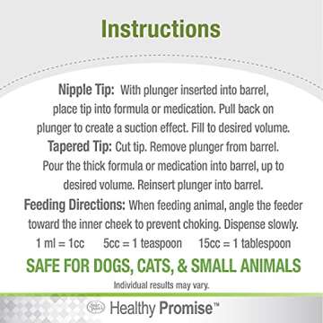 Four Paws Easy Feeder Pet Syringe for Accurate Dosing