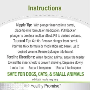 Four Paws Easy Feeder Pet Syringe for Accurate Dosing
