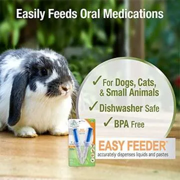 Four Paws Easy Feeder Pet Syringe for Accurate Dosing