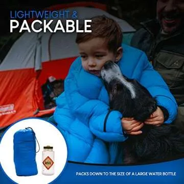 Big Mo 40 Kids Sleeping Bag for Ages 2-4 - Lightweight & Cozy