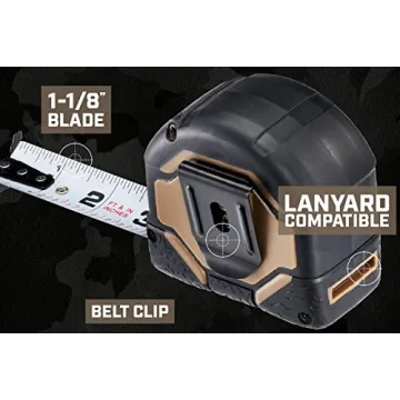 Durable Spec Ops 25-Foot Tape Measure for Precision Work