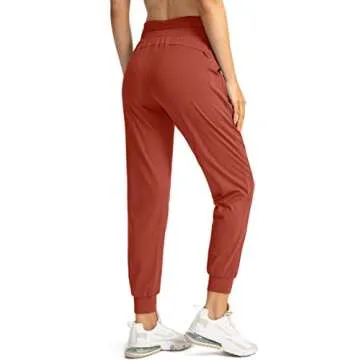 Shop G Gradual Women's High Waisted Joggers with Pockets