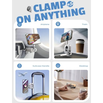 LISEN Travel Essentials Airplane Phone Holder for MagSafe