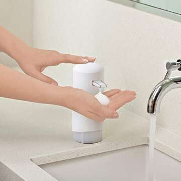 Better Living Products 70250, Matte White Foam soap dispenser, No Size