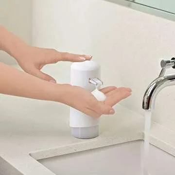 Better Living Products 70250, Matte White Foam soap dispenser, No Size