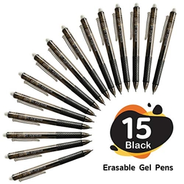 Lineon 15 Pack Erasable Gel Pens for Smooth Writing