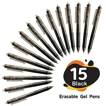 Lineon 15 Pack Erasable Gel Pens for Smooth Writing