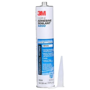 3M Marine Adhesive Sealant 5200 (06500) Permanent Bonding and Sealing for Boats and RVs Above and Be...