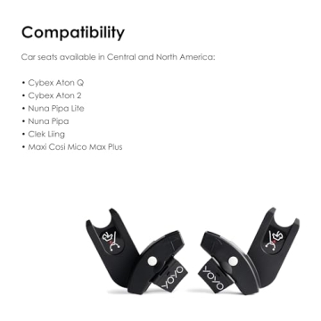 BABYZEN YOYO Car Seat Adapters Secure Easy Travel