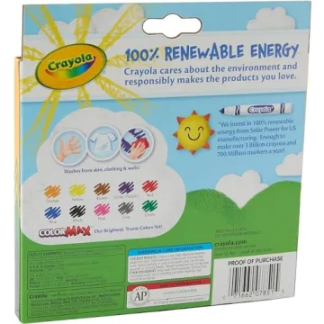 Crayola Washable Markers - Bright Colors for Creative Kids