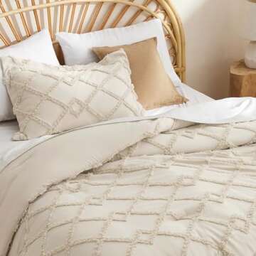 Stylish Bedsure Boho Comforter Set for All Seasons