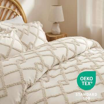 Stylish Bedsure Boho Comforter Set for All Seasons