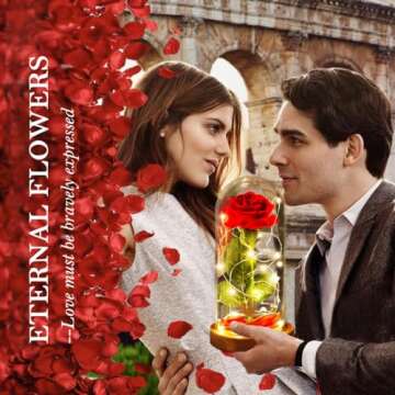 Valentine's Gifts for Her | Beauty and The Beast Rose