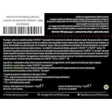 LactoJoy Lactase Pills - Enjoy Dairy Again!