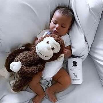 Noodle & Boo Delicate Baby Powder, Natural, Talc Free, 8.8 oz