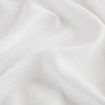 Central Park White Pinch Pleat Sheer Curtains for Elegance