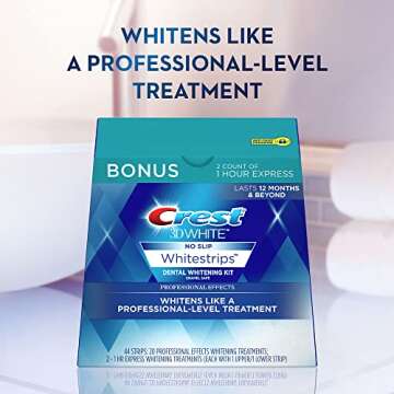 Crest 3D Whitestrips for Professional Teeth Whitening Kit