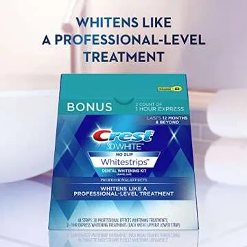 Crest 3D Whitestrips for Professional Teeth Whitening Kit