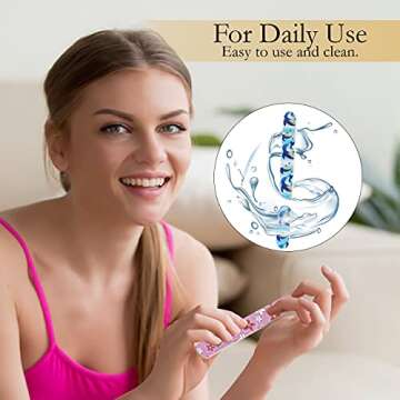 P2P Nails Colorful Nail File Strips - Double Sided Filers for Shaping and Smoothing Toenails and Fingernails - Manicure and Pedicure Nail Buffers - 12 Pack