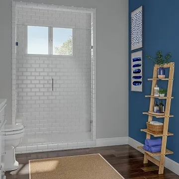 5-Tier Wooden Ladder Shelf for Versatile Home Use