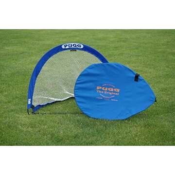 PUGG 4 Foot Pop Up Soccer Goal for Easy Outdoor Play