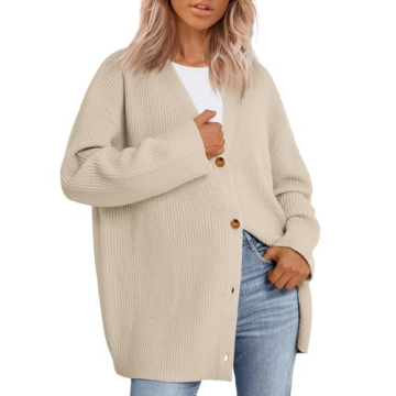 Oversized Cardigan Sweater for Effortless Fall Fashion