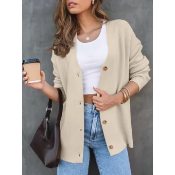 Oversized Cardigan Sweater for Effortless Fall Fashion