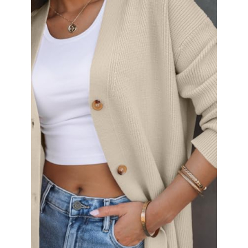 Oversized Cardigan Sweater for Effortless Fall Fashion