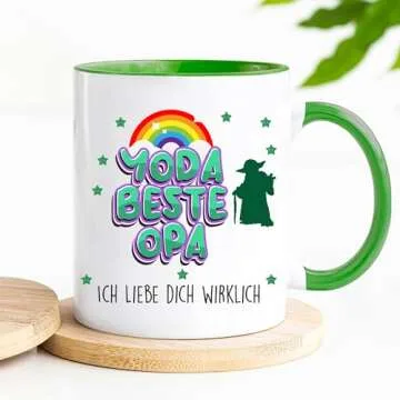 Yoda Best Grandpa Mug - Humorous Gift for All Ages