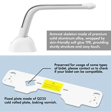 DAILYLIFE Toilet Safety Rail for Elderly and Seniors