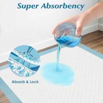 Super Absorbent Disposable Underpads - 50 Count