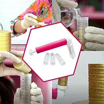 YOMIQIU Manual Cake Airbrush - Decorating Tool for Baking