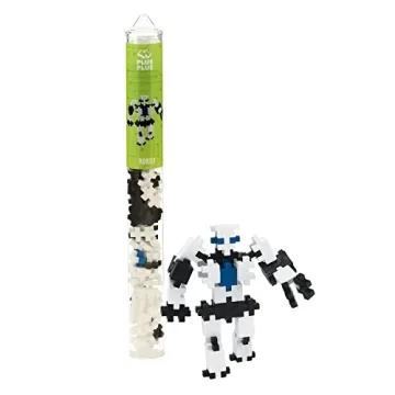 Plus Plus 3D Puzzle STEM Building Block Kit - 70 Pieces Robot