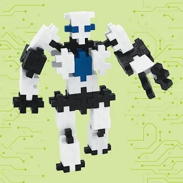 Plus Plus 3D Puzzle STEM Building Block Kit 70 Pieces Robot