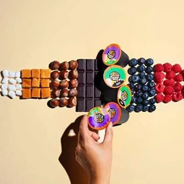 Crazy Cups Flavored Coffee Pods Variety Pack for Keurig