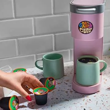 Crazy Cups Flavored Coffee Pods Variety Pack for Keurig
