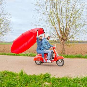 Fatboy Lamzac the Original Version 1 Inflatable Lounger with Carry Bag, Inflatable Couch for Indoor or Outdoor Hangout or Inflatable Lounge Air Chair - Black