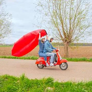 Fatboy Lamzac the Original Version 1 Inflatable Lounger with Carry Bag, Inflatable Couch for Indoor or Outdoor Hangout or Inflatable Lounge Air Chair - Black